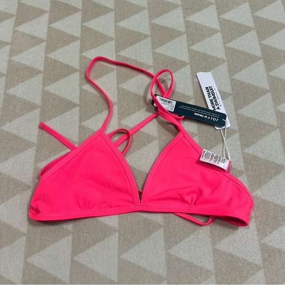 JOLYN
Women's Triangle Solid Bikini Top - Picture 3 of 4